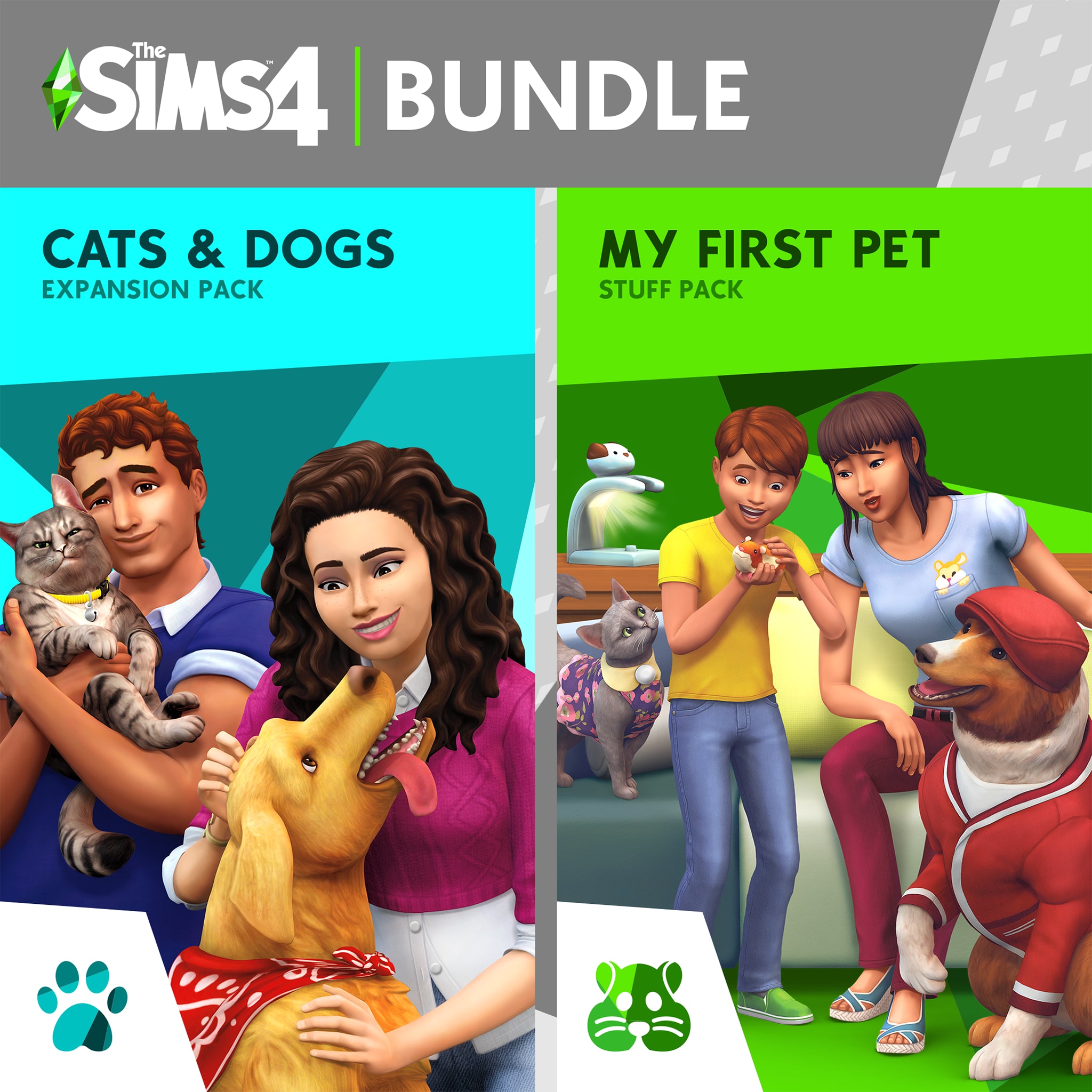 The Sims 4 Cats and Dogs Plus My First Pet