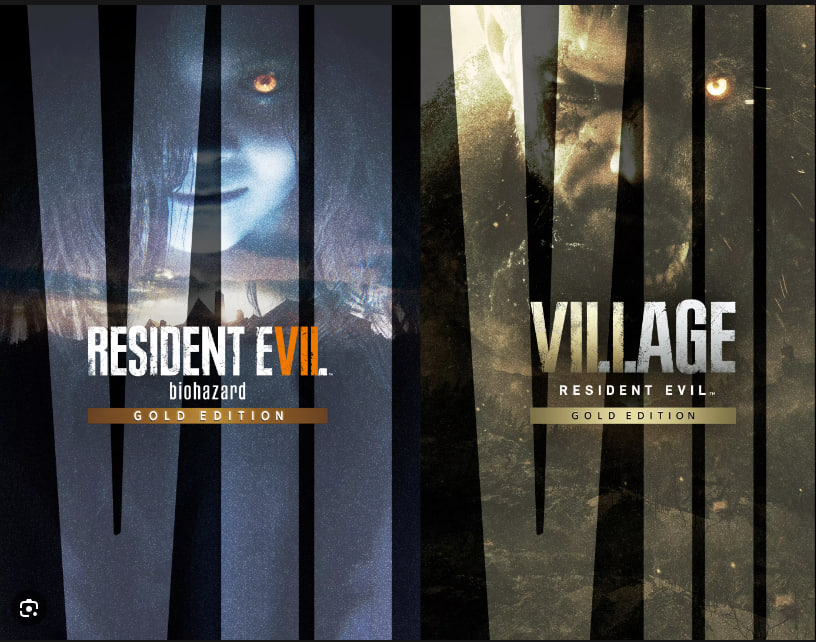 Resident Evil 7 Gold & 8 Village Gold